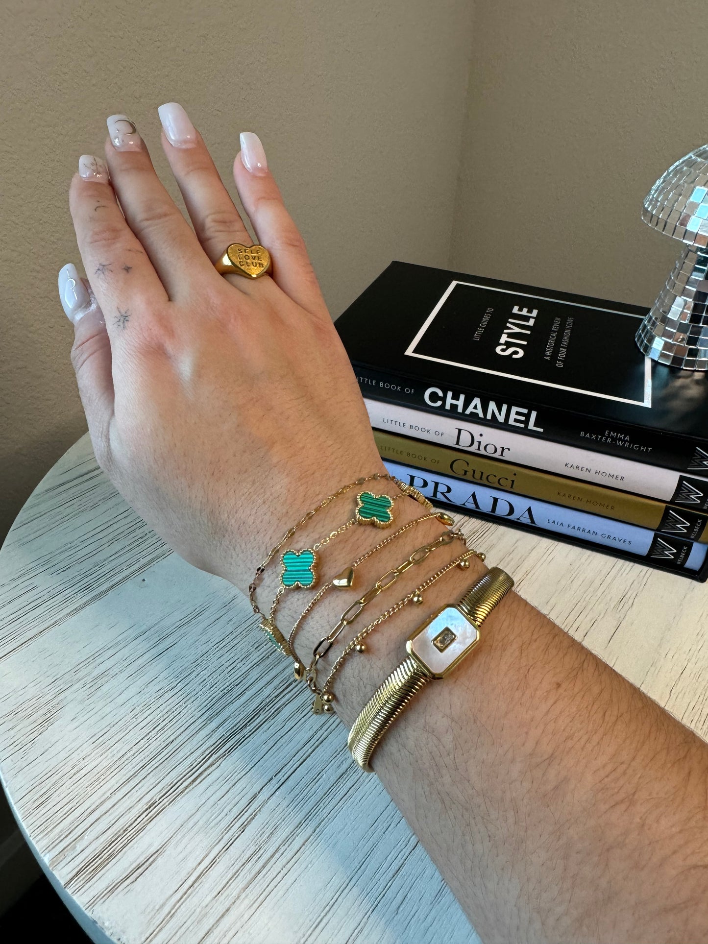 Golden Heart Bracelet