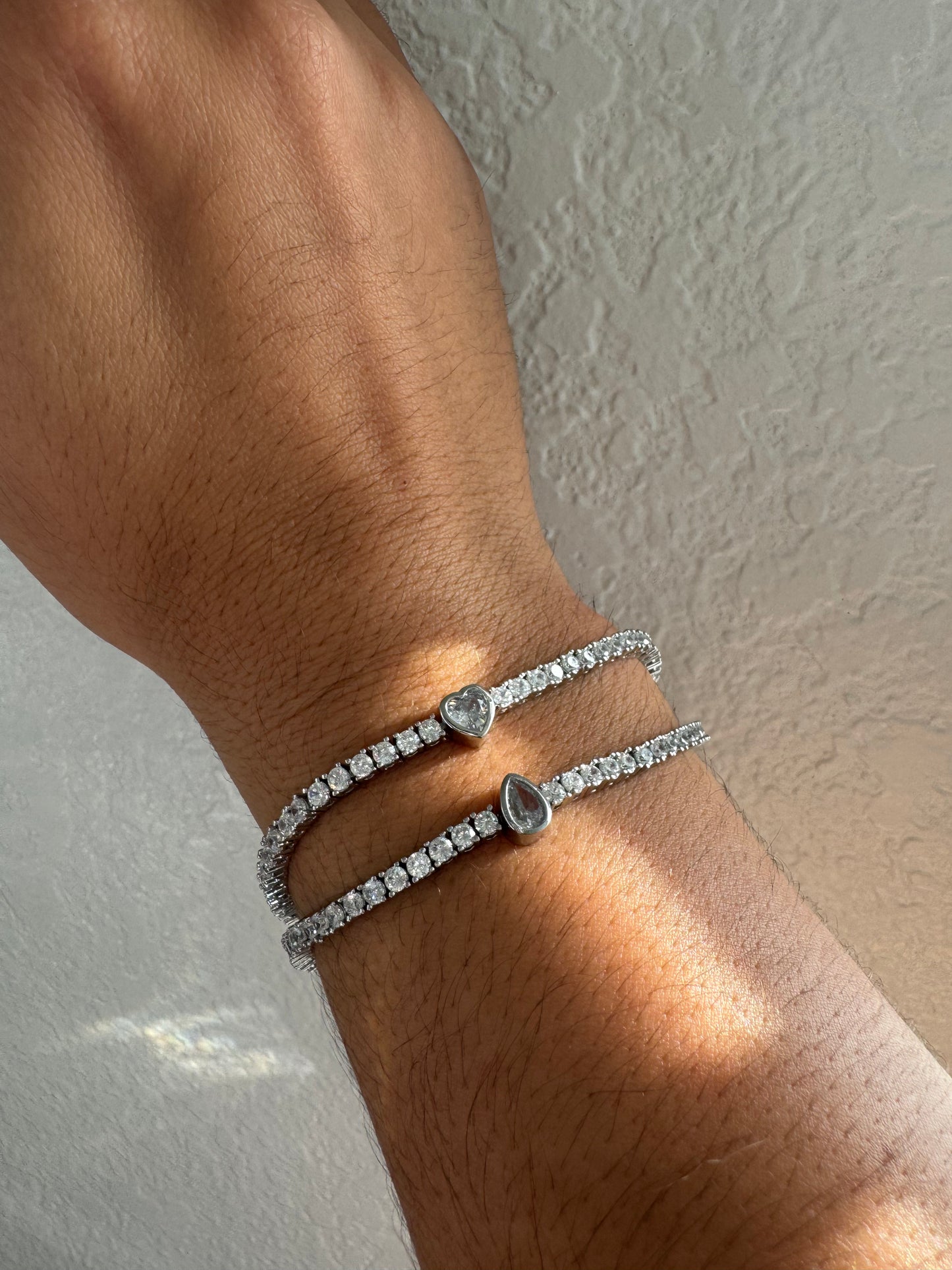 Silver Tennis Bracelet