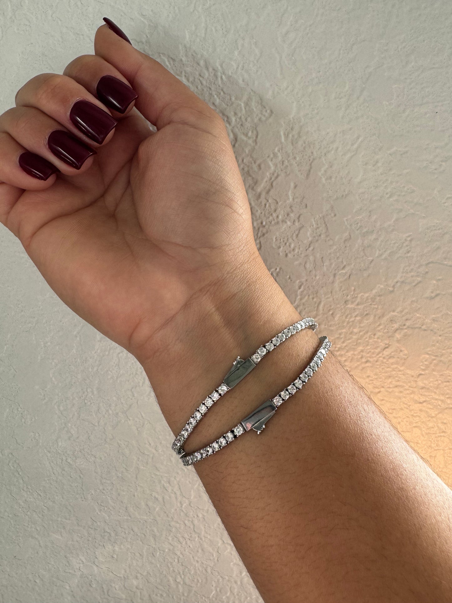 Silver Tennis Bracelet