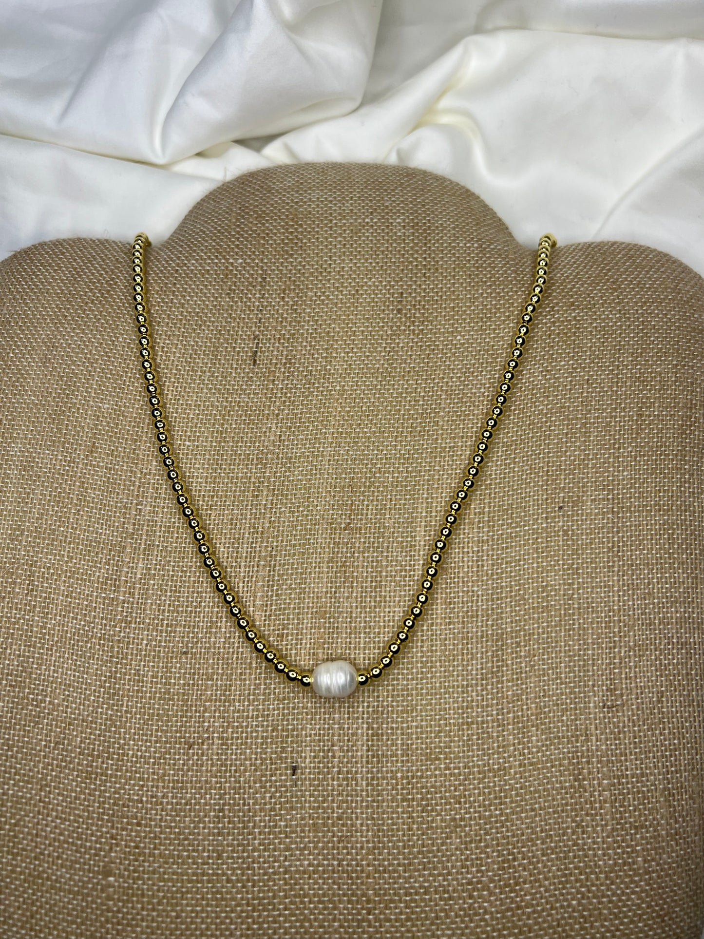 Single Pearl Necklace